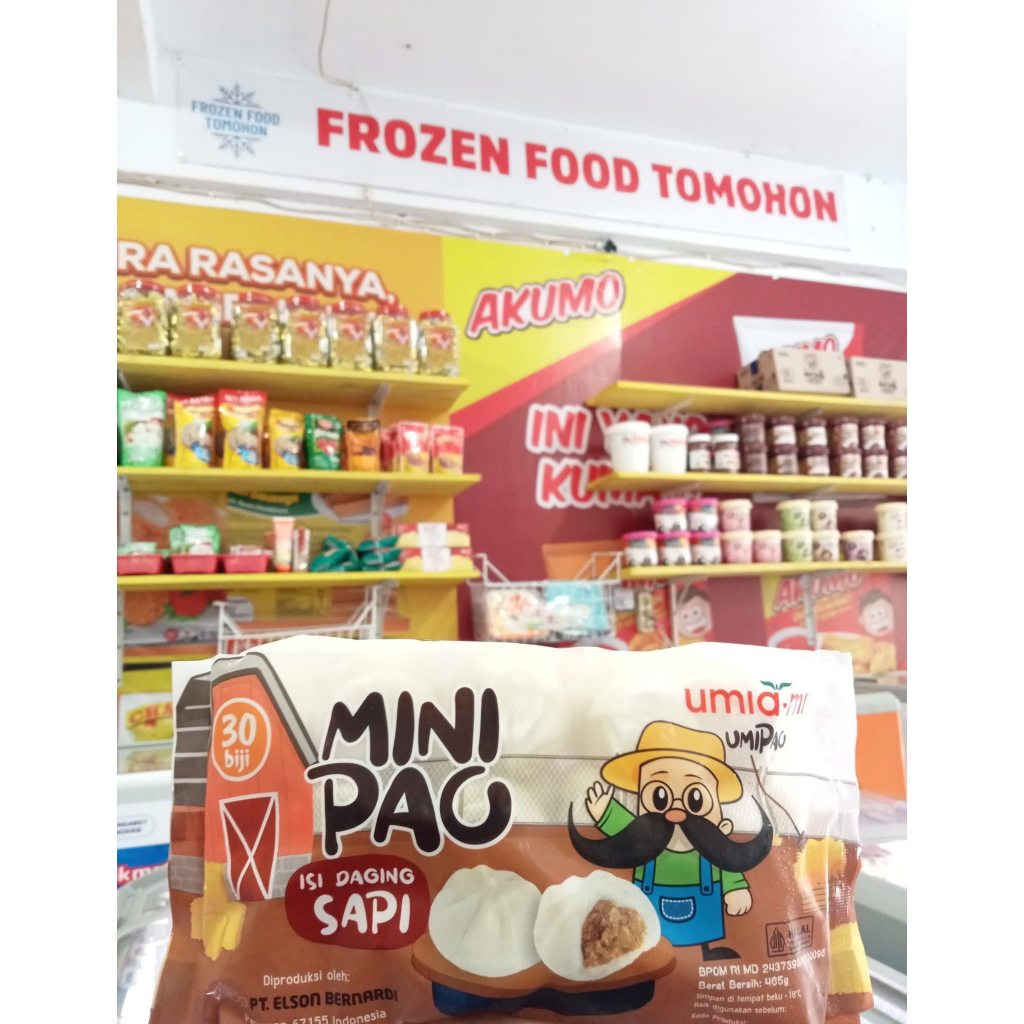 

Umiami Mini Pao Sapi isi 30pcs 480gr - Frozen Food Tomohon