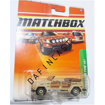 Matchbox mbx vw type 181 safari coklat