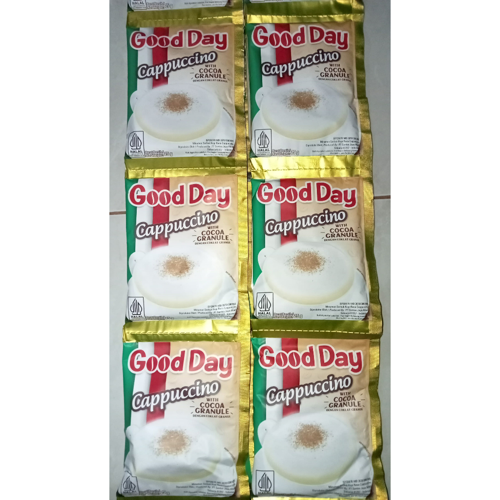 

minuman bubuk good day capucino