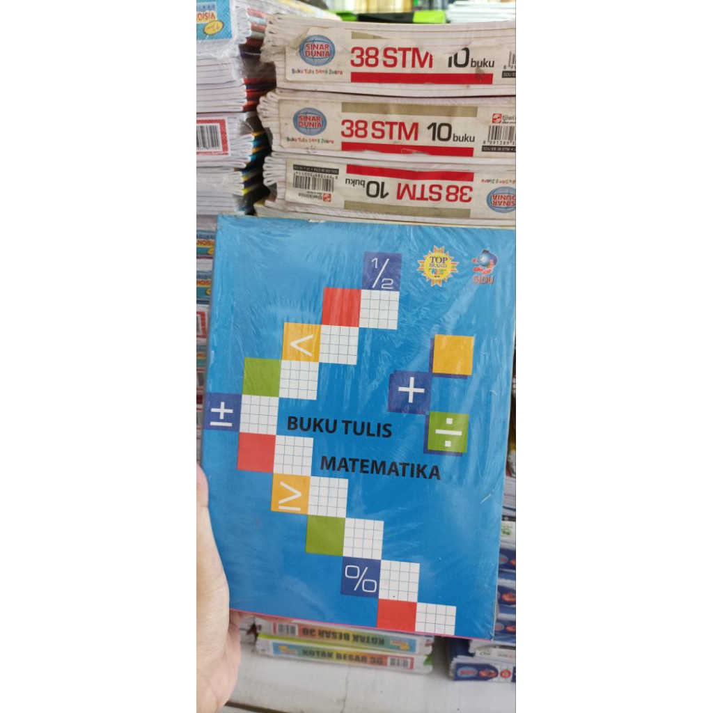 

Buku Strimin Buku Kotak Kecil merk Sidu 38 lembar isi 10