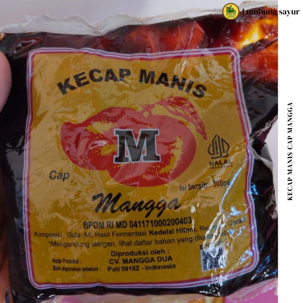

Kecap Masak Manis Cap Mangga asli Juwana ,(300ml)