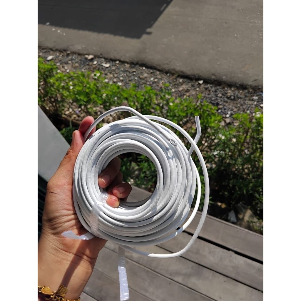 [ BAUT + PAKU + TALI PER METER ] TALI KAWAT PER SPIRAL UNTUK GORDEN KOLONG HARGA PER METER