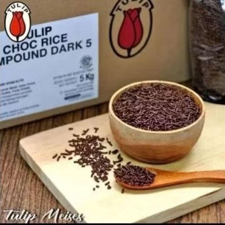 

TULIP MESES COKLAT CHOCORICE 1 DUS ISI 5KG