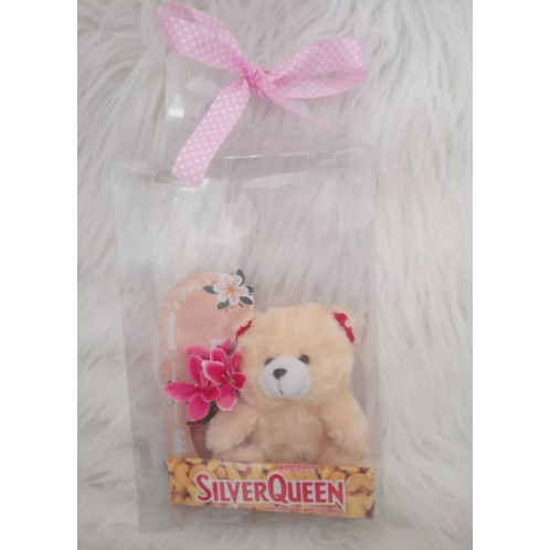 

(MIKA SAJA) Kotak Mika Souvenir Ukuran 20x10x30 Model Tas, Alas Sambung