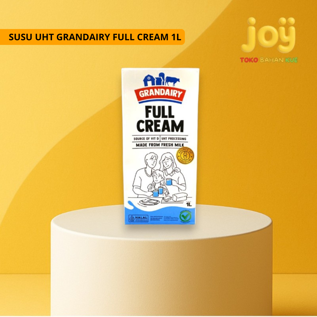 

GRANDAIRY SUSU UHT FULL CREAM 1 LT