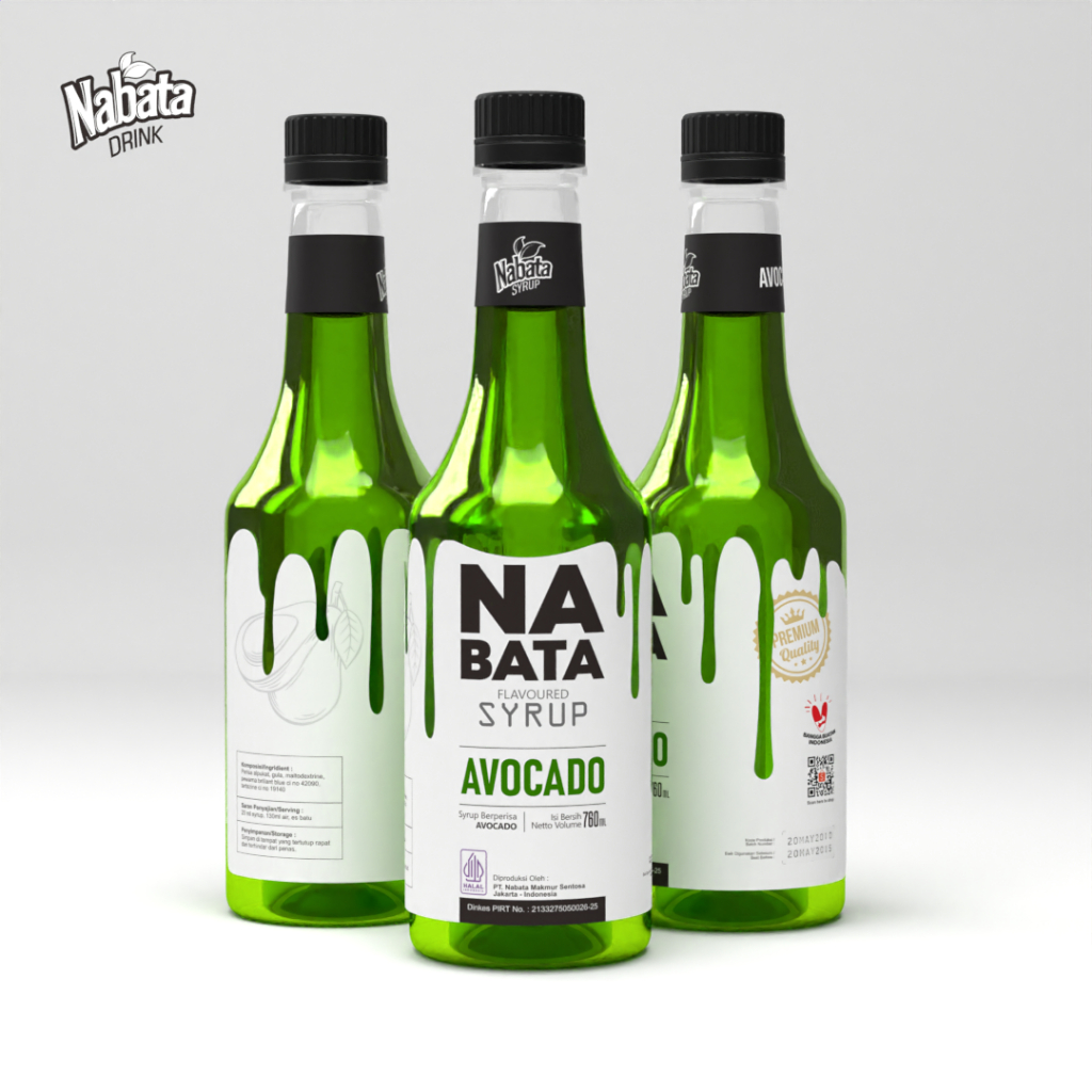 

Sirup Alpukat Syrup Avocado Premium 760Ml Nabata Drink - Syrup Alpukat Untuk Cafe Coffee Shop