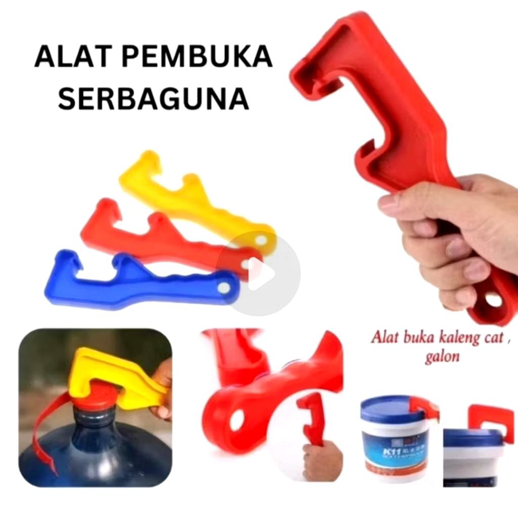 alat pembuka galon aqua / galon cat serbaguna*