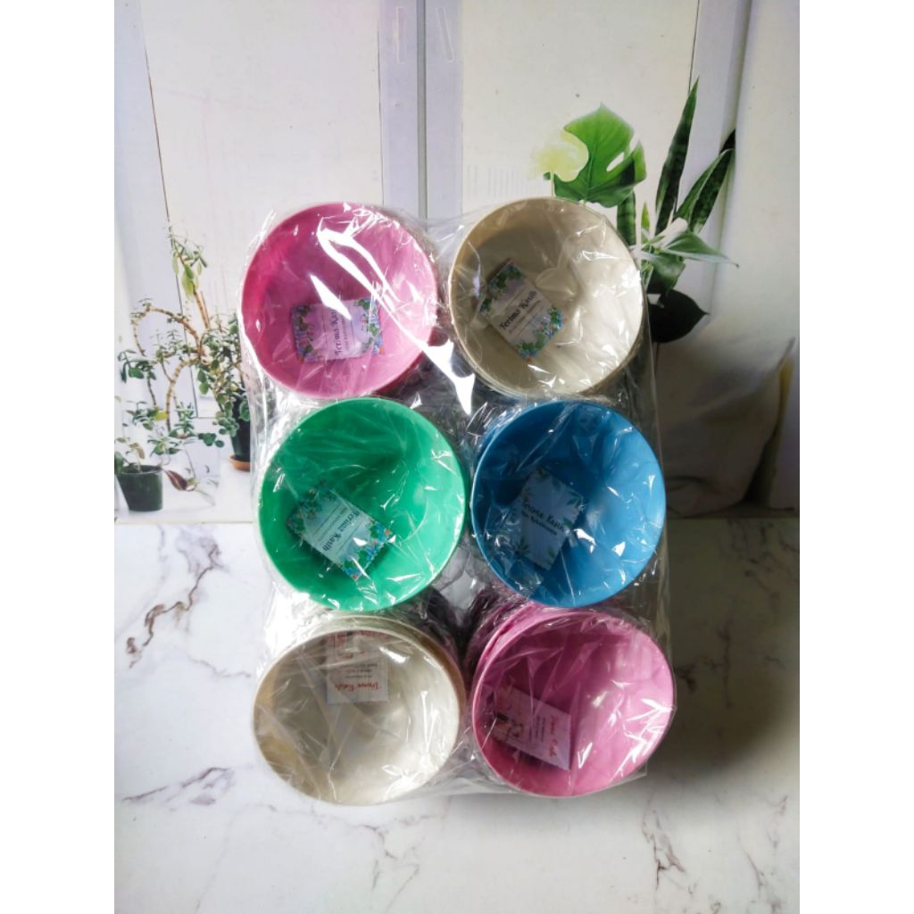 souvenir mangkok sambal 100pcs + kartu ucapan terima kasih