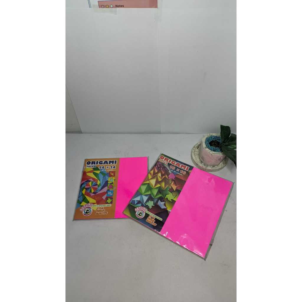

KERTAS ORIGAMI ASTURO 14X14, 16X16 50/ KERTAS LIPAT ASTURO UK 14X14, 16X16