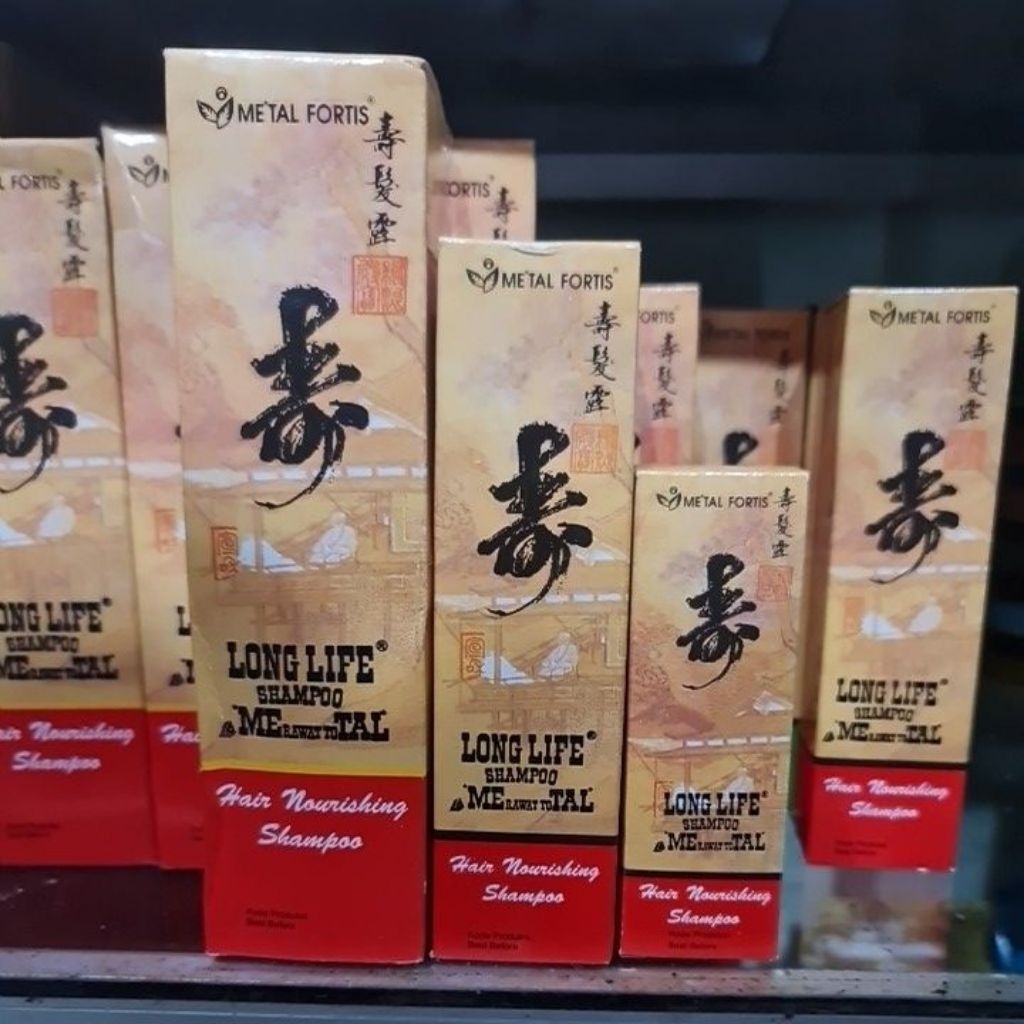 Sampo metal merah / Longlife shampoo metal