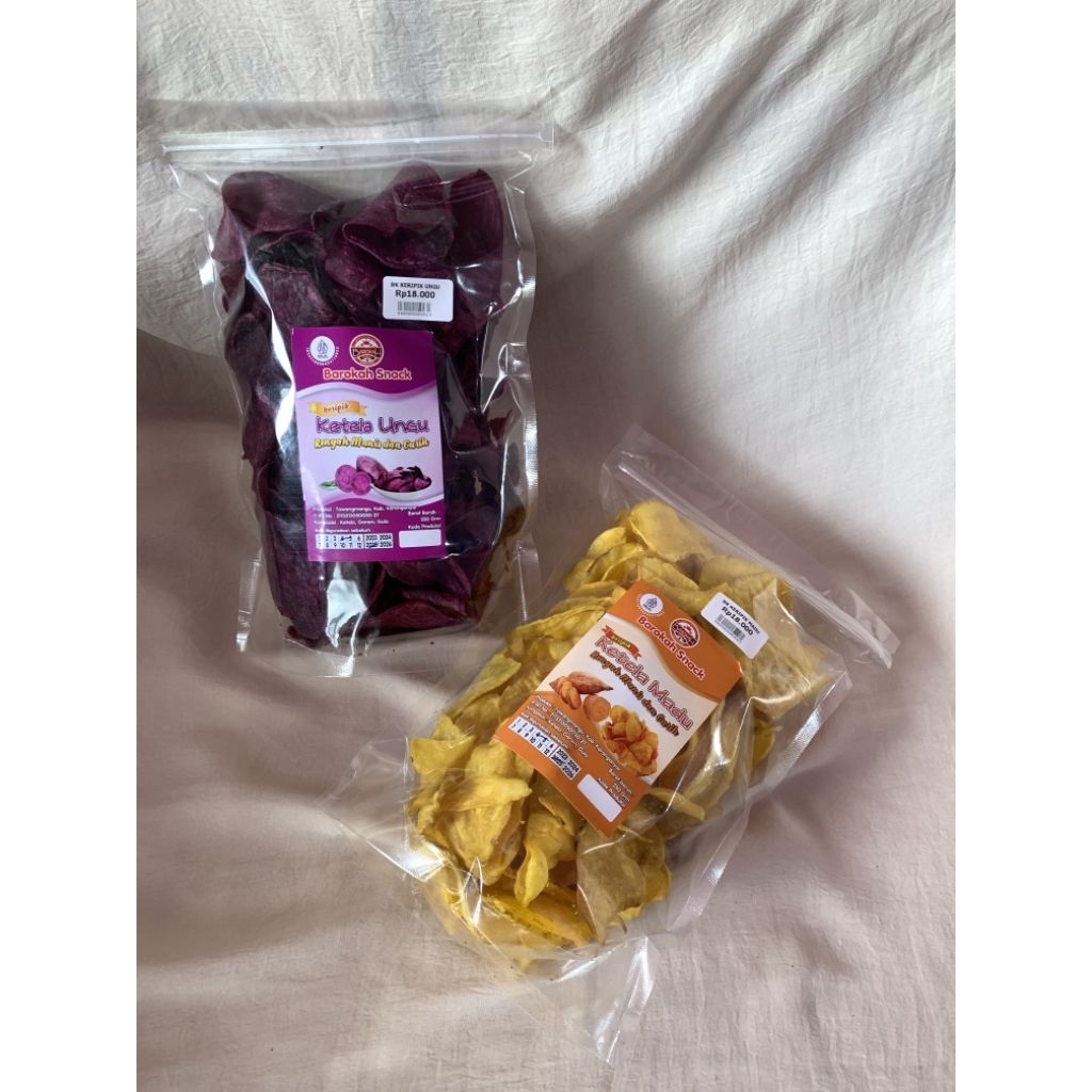

Keripik Ketela Ungu / Keripik Ketela Madu