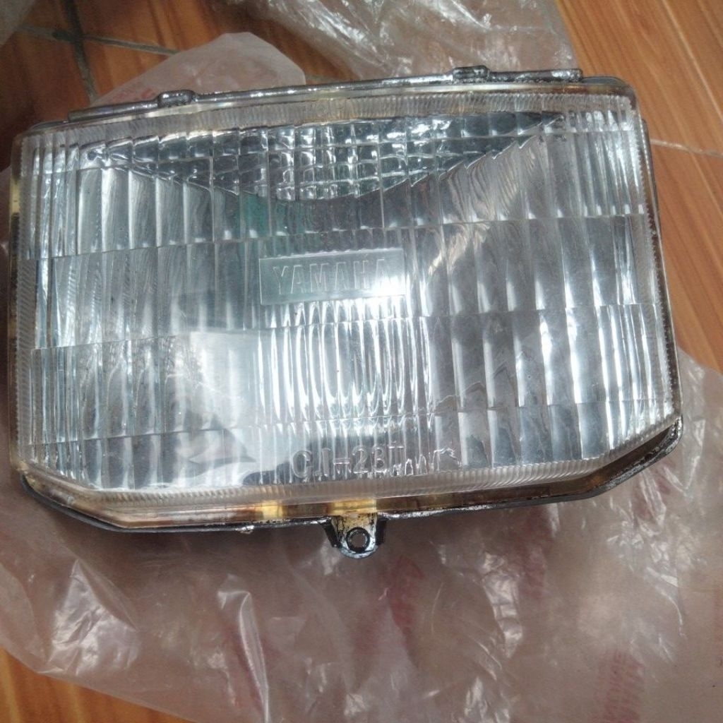 reflektor lampu depan yamaha v80 v 80 super deluxe