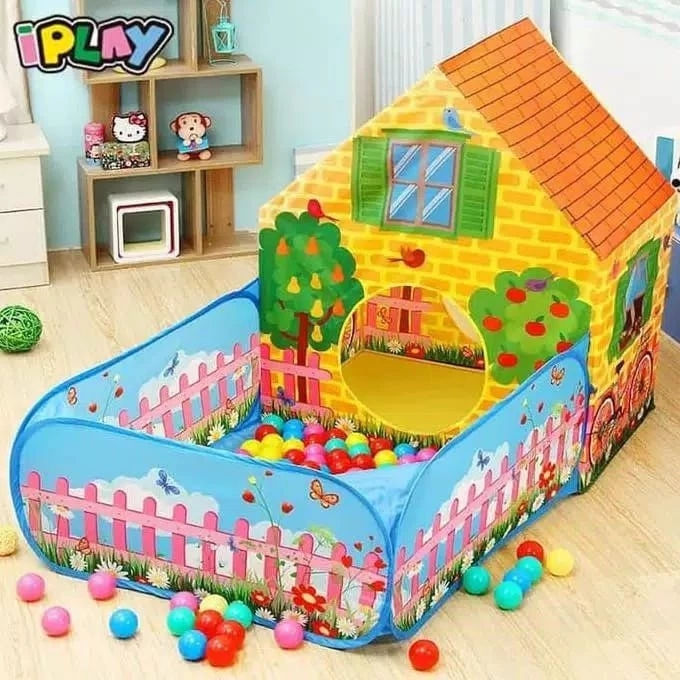 Mainan anak Tenda IPLAY Garden House Tenda Rumah Pagar Anak Jumbo Besar IPLAY