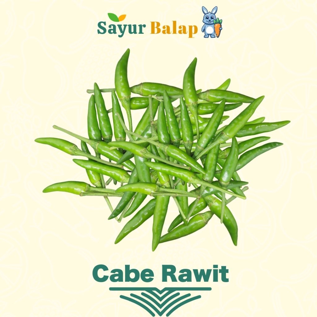 

Cabe Rawit - 100 gram - Sayur Balap Lampung