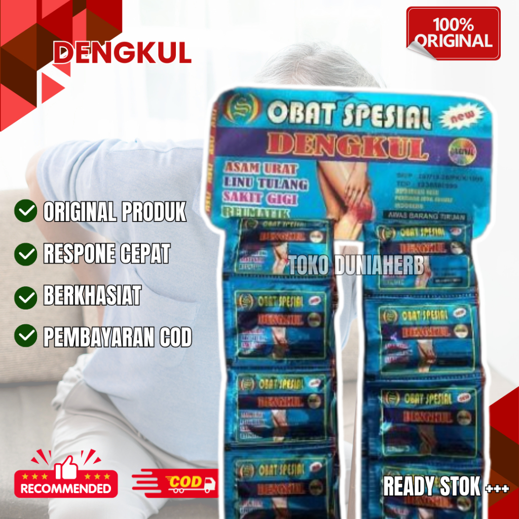 

Dengkul Kapsul 20 Sachet Asam Urat Pegal Linu