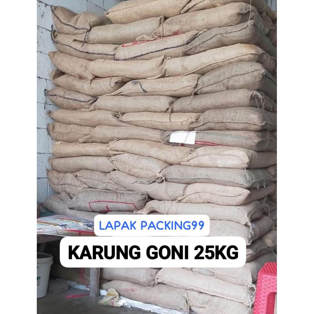 Karung Goni 25kg Bekas