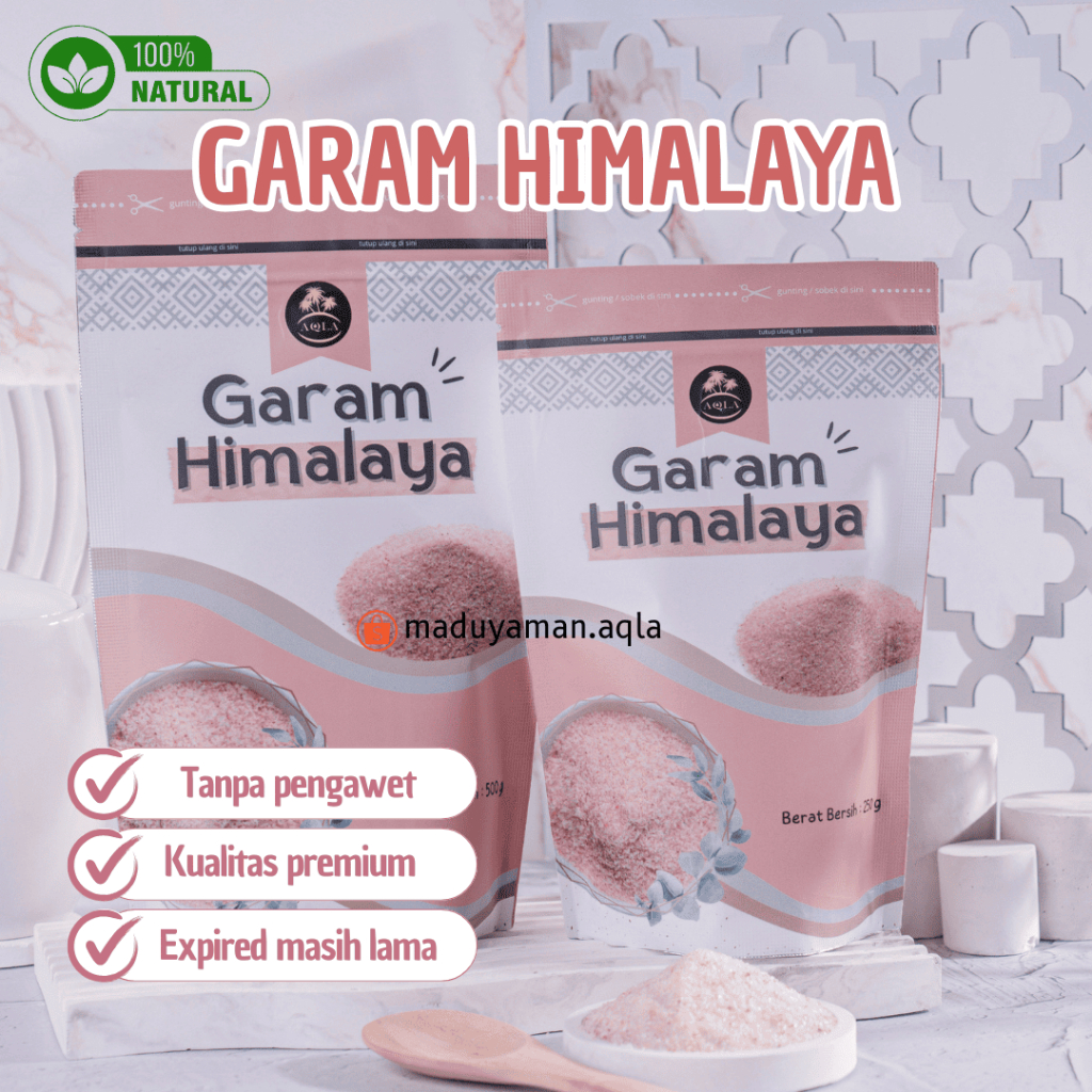 

Garam Himalaya 250gr Garam Himalaya 500gr Himalayan Salt Himsalt Original Himsalt Organik Penyedap Bumbu Masak Bumbu Dapur Penyedap Rasa Penyedap Makanan
