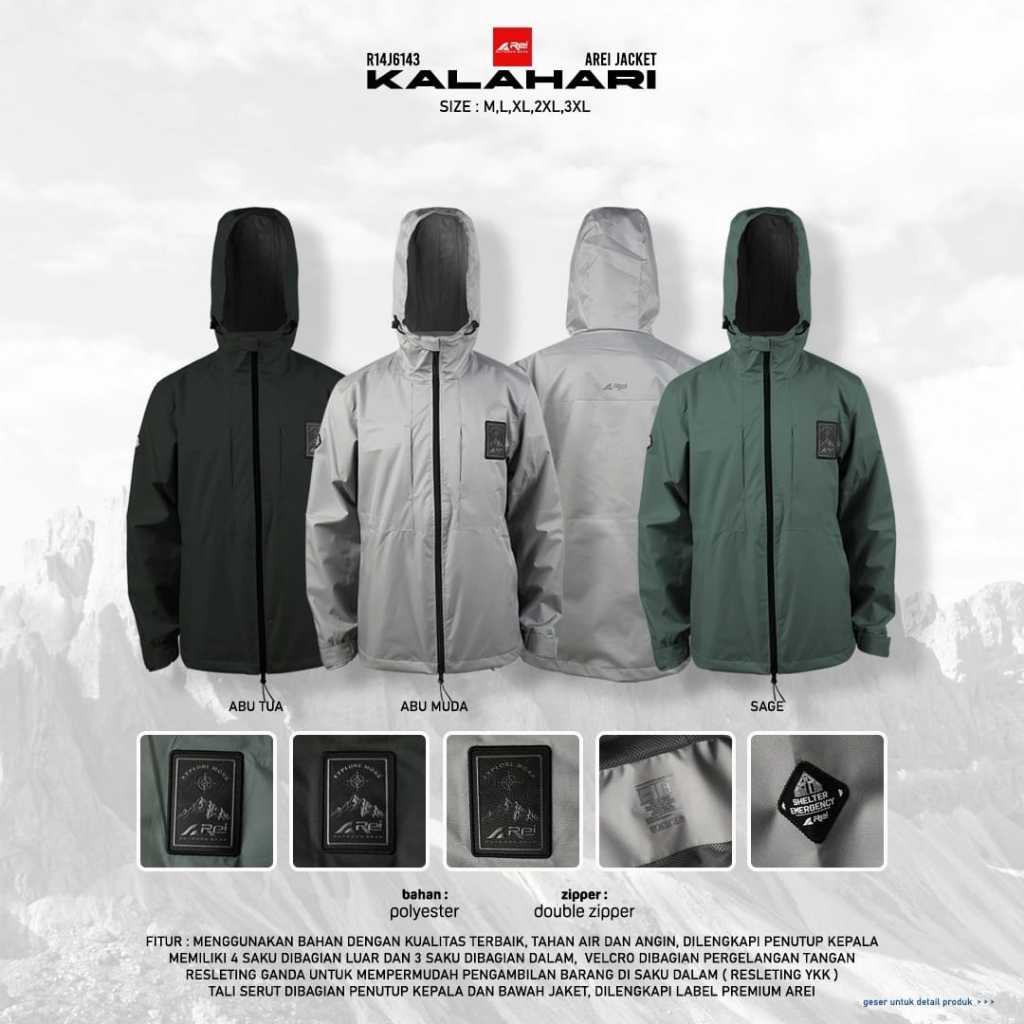 Jaket Pria Arei Kalahari Arei Outdoorgear