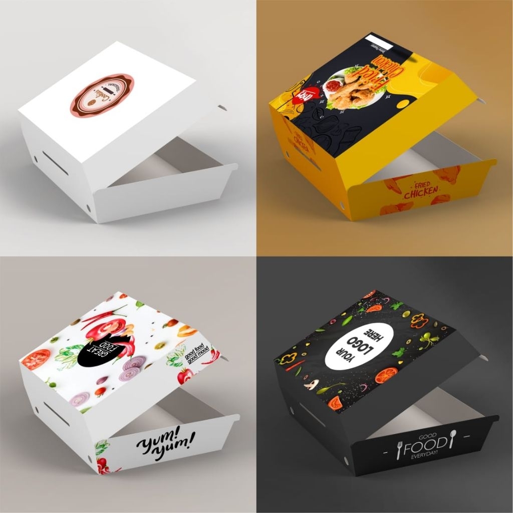 DUS MAKANAN LUNCH BOX | BOX MAKANAN UK M | BOX PAPER BOX | LUNCH BOX | DUS MAKANAN | DUS MOTIF