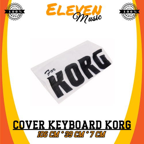 Cover Keyboard Korg Transparant Penutup Debu Keyboard Korg