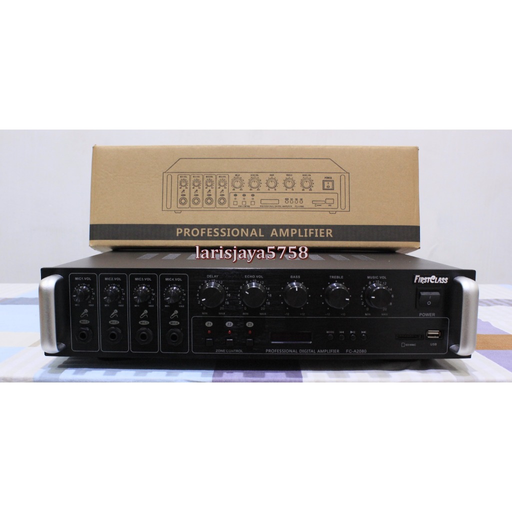 Power Amplifier First Class FC A2080