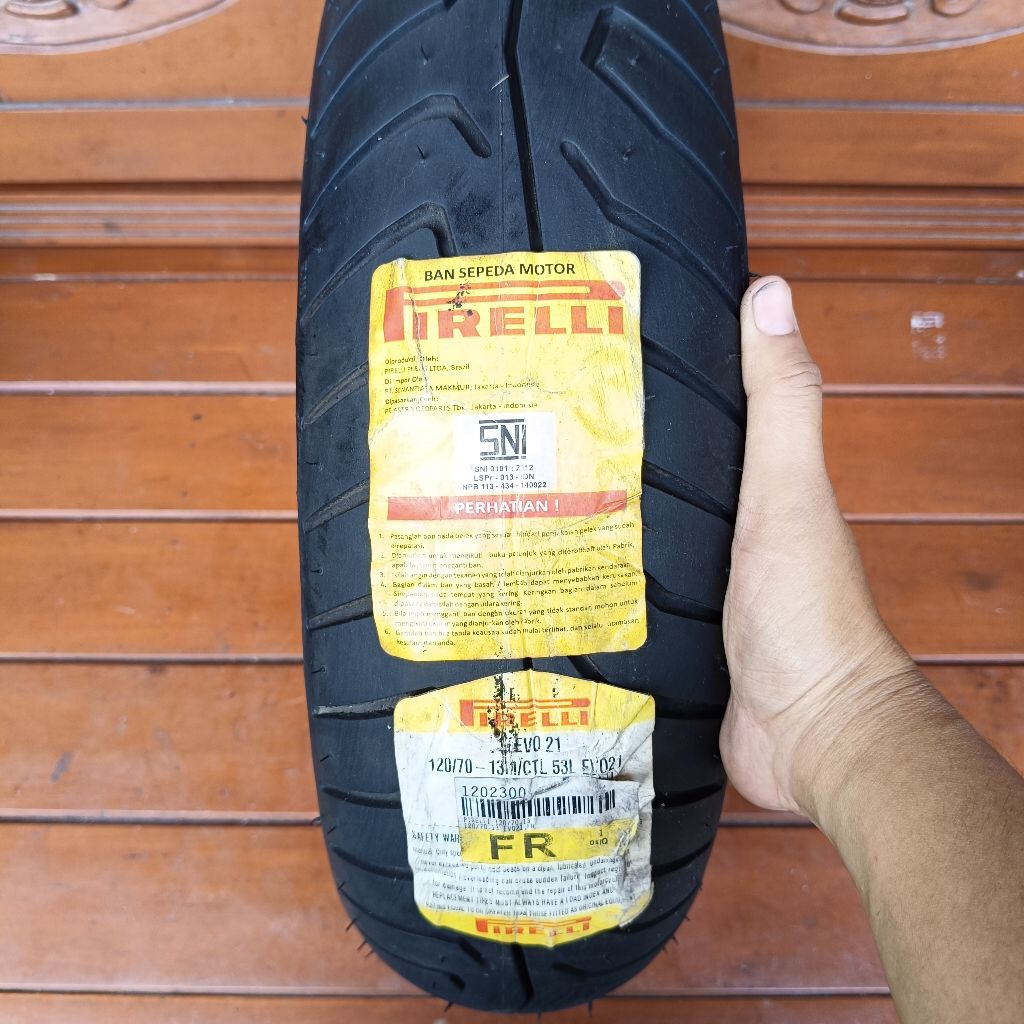 ban NMAX ring 13 120/70 Ban NMAX tubles Pirelli Evo 21 THN produksi lama