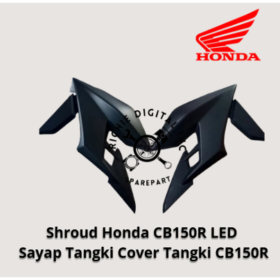Sayap Tangki Honda CB 150R Facelift Streetfire BAHAN FIBER