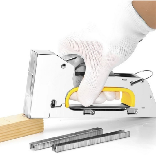 

Steples Staples Stapler Tembak Alat Perekat Penempel Kertas Kain Kayu Serbaguna