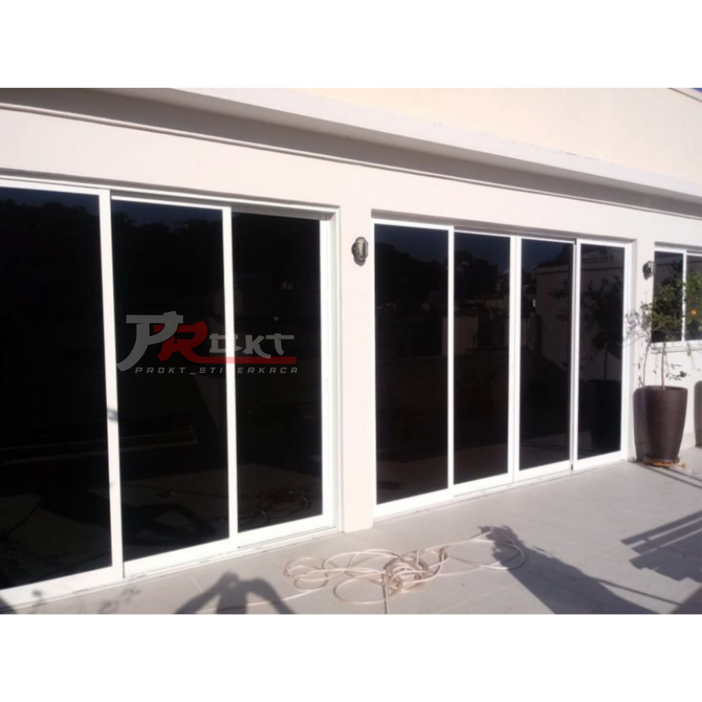 New Deals Stiker Kaca Film Jendela Rumah Kaca Film Mobil Riben Warna Hitam 40% 60% 80% Kaca Film