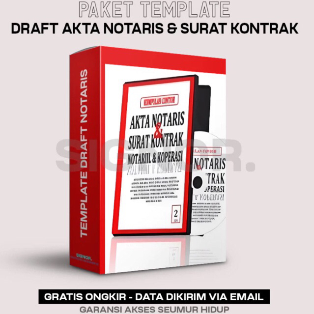 Contoh Draf Akta Notaris Dan Perjanjian