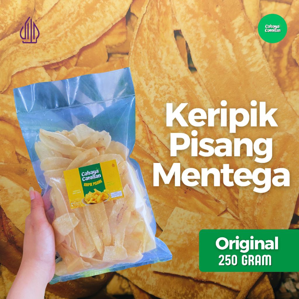 

Keripik Pisang Mentega 250 Gram