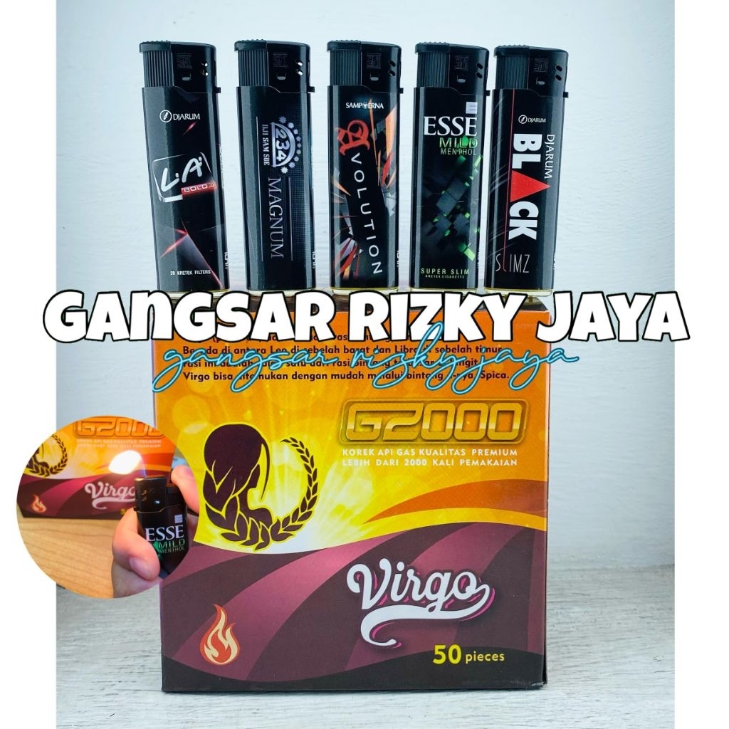 korek Nyala Api MAGNIT VIRGO G2000