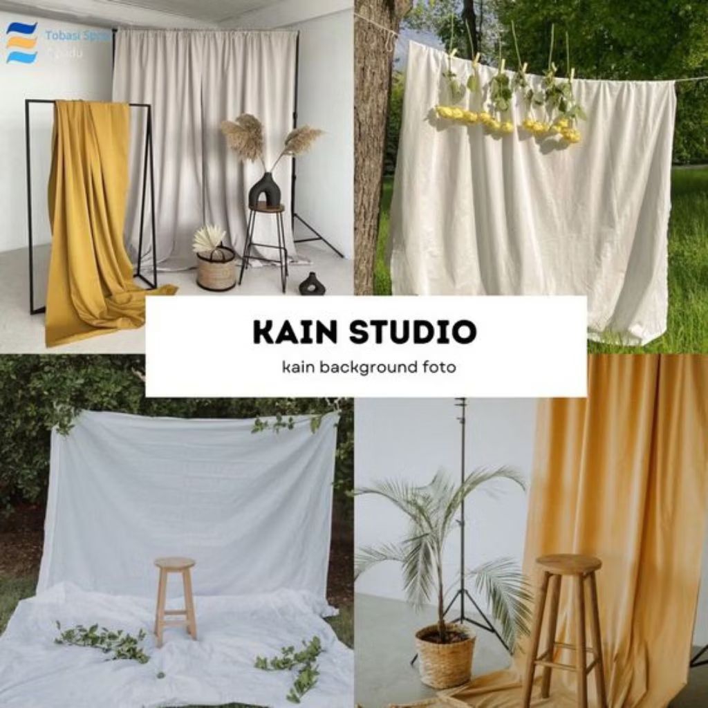 Kain Background Foto Studio Produk Bahan Katun Premium