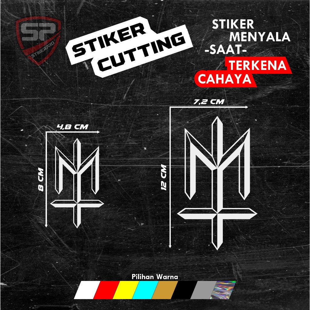 

STICKER STIKER CUTTING VIRAL MATERNAL DISASTER KEREN2 pilihan ukuran. Panjang : 4,8 cm Lebar : 8 cm Panjang : 7,2 cm Lebar : 12 cm Tersedia beberapa pilihan warna: Hologram, putih, merah, hitam, hitam doff, biru, orange, kuning. Semua warna read