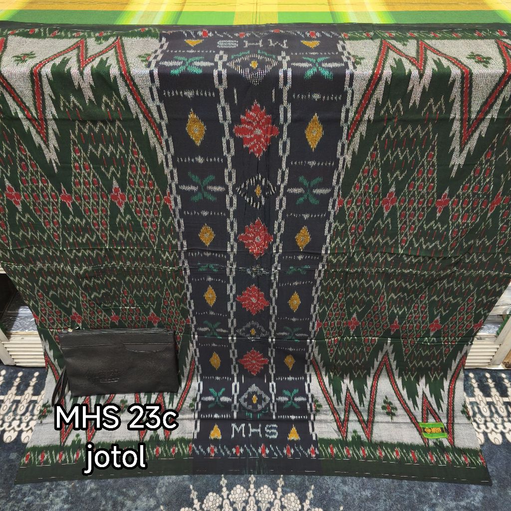 MHS-23 Sarung Goyor Super ATBM Tenun Tangan Tradisional