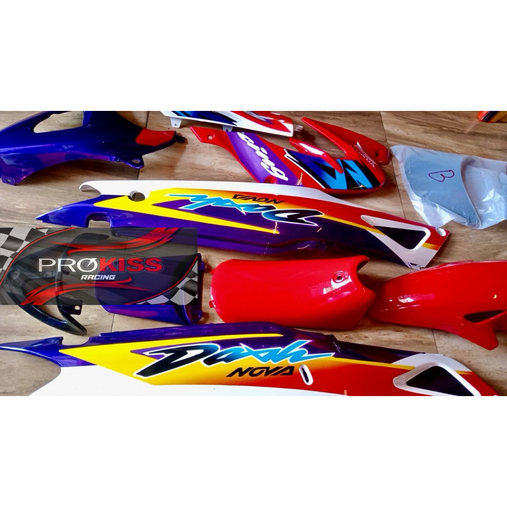 Body set nova dash new merah