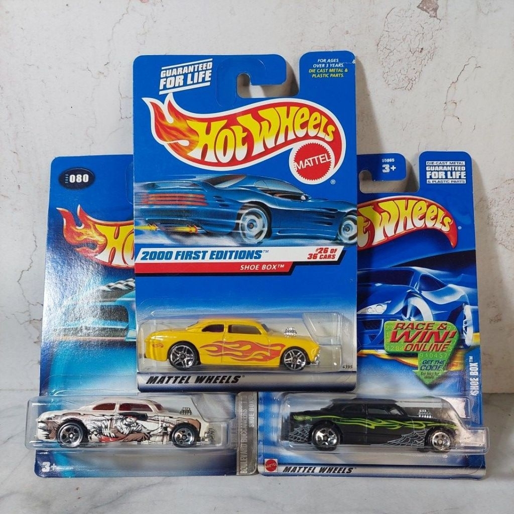Hot Wheels Shoe Box