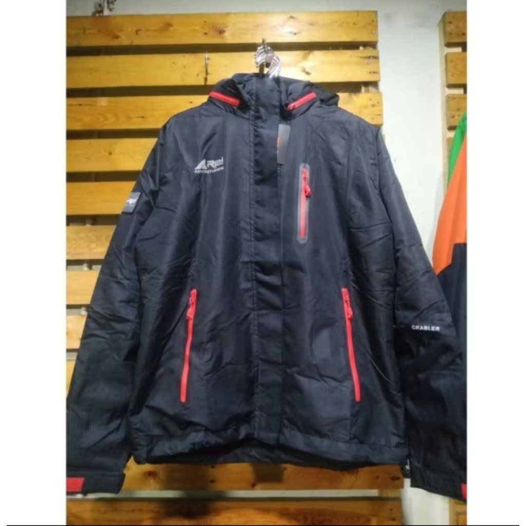 Rei Jaket Gunung Crabler Arei Outdoorgear Jaket Musim Dingin Pria ukuran L