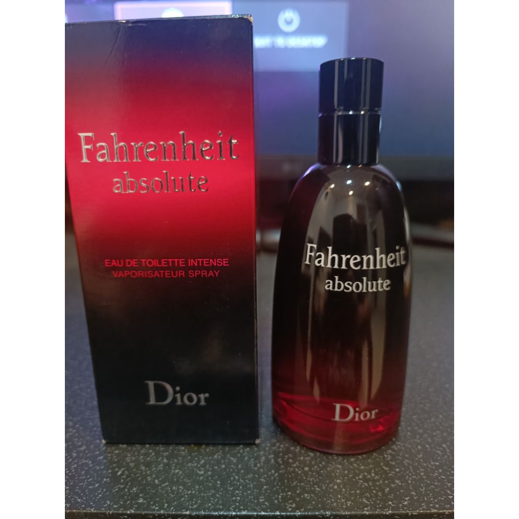 preloved parfum d*orr fahrenheit absolute