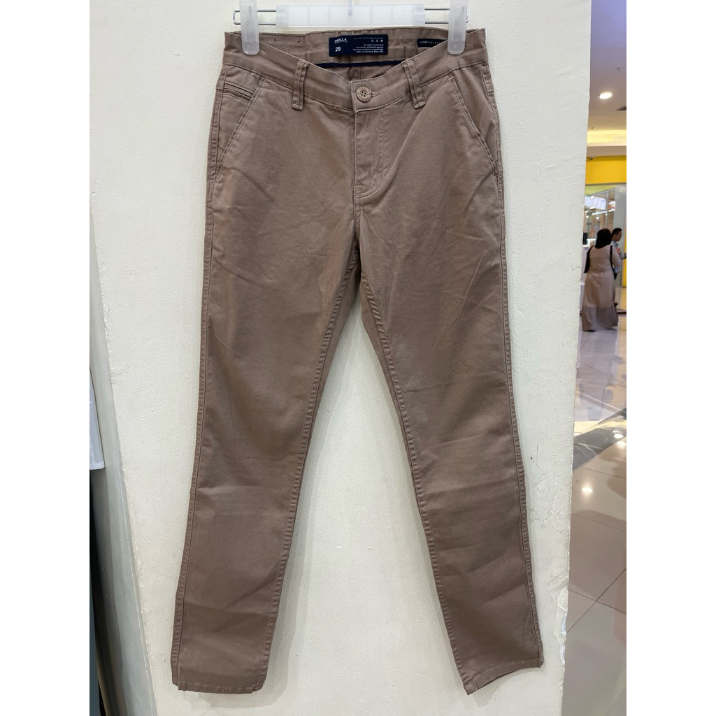 CELANA CHINOS STRETCH PRIA OSELLA ORIGINAL 100%