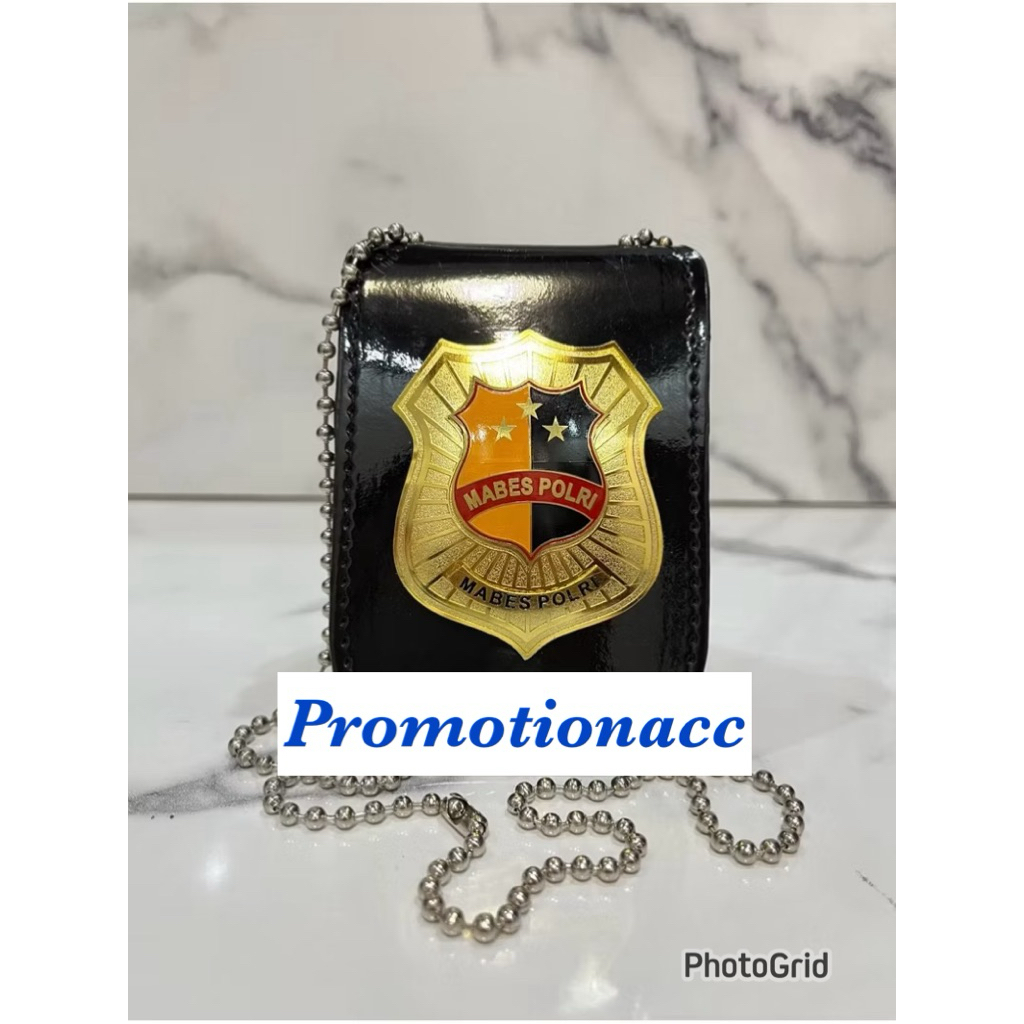 

Dompet KTA Mabes Polri / Dompet Kalung Lencana Mabes Polri / Dompet Kalung Kartu ID Card Sepaket Dompet + Lencana + Kalung PREMIUM