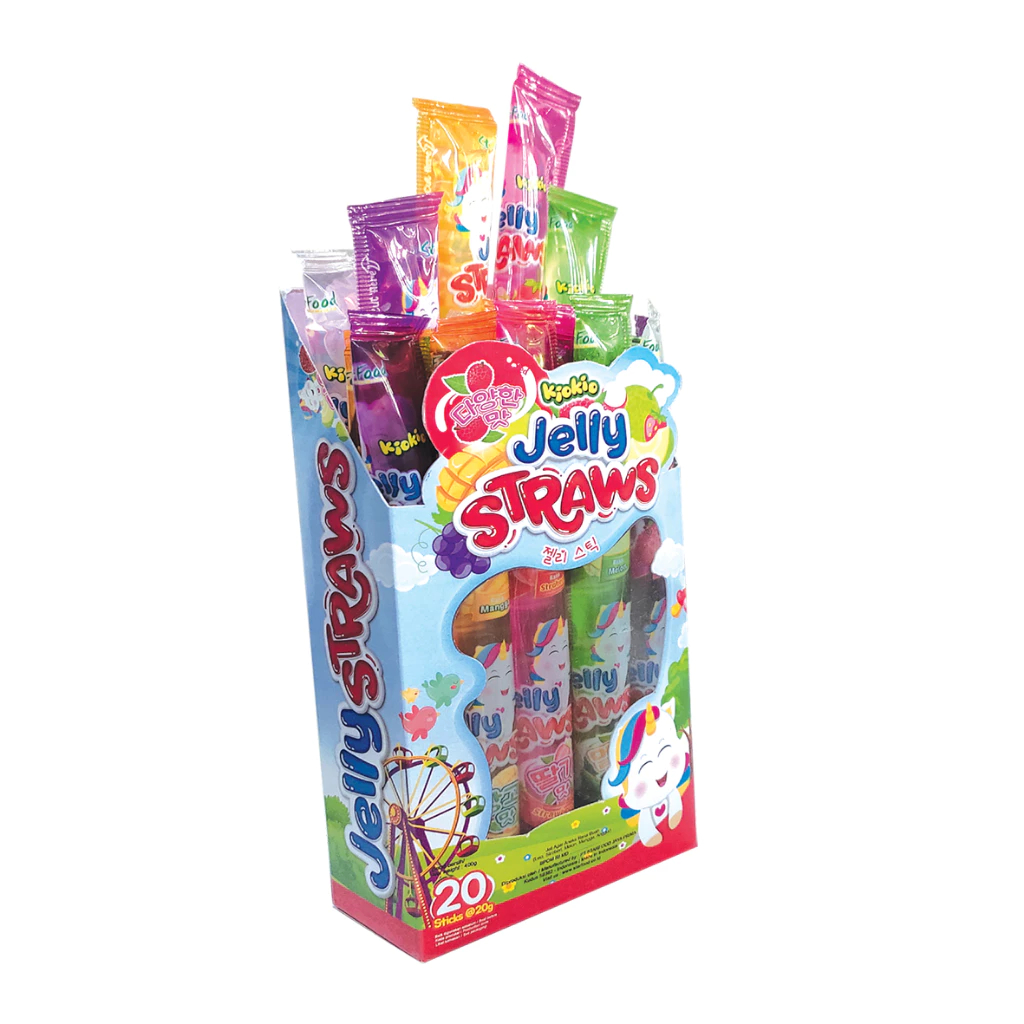 

KioKio Jelly Straws Jelly Sedot isi 12 BOX ( KARTONAN )