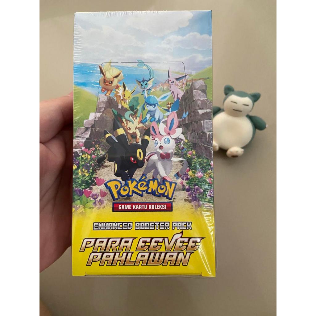 Para Eevee Pahlawan Booster Box s6a pokemon TCG indonesia Eevee Heroes