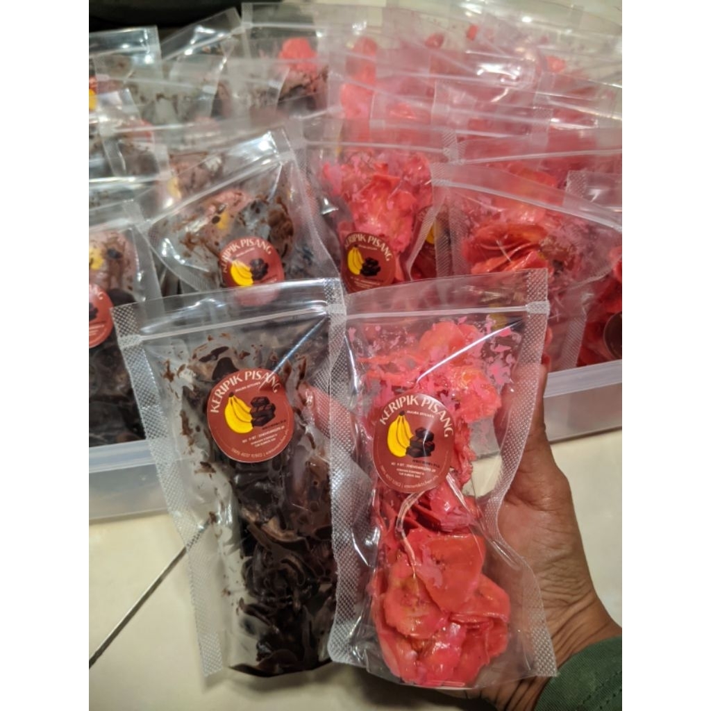 

Banana chips kemasan 30gr