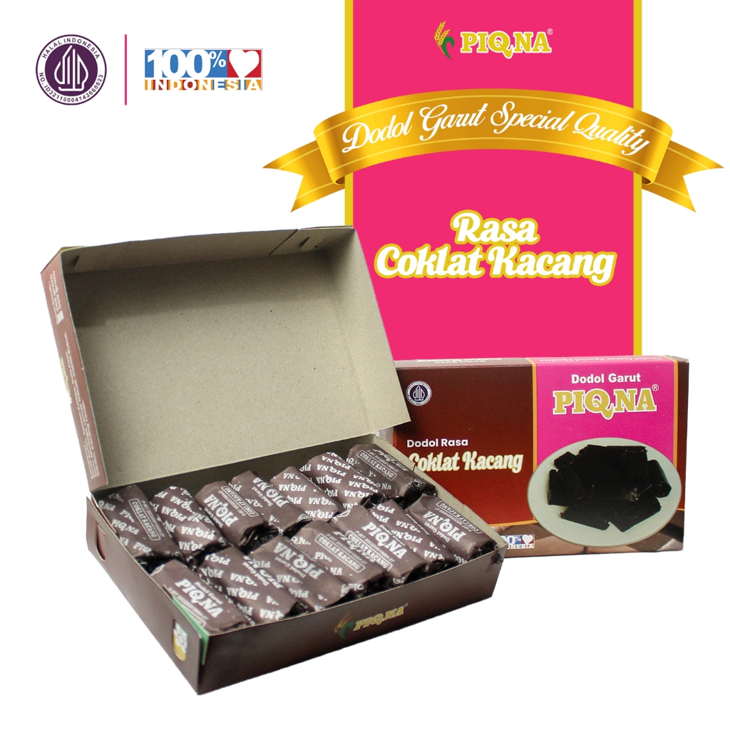 

PIQNA DODOL GARUT RASA COKELAT KACANG SPECIAL 500g