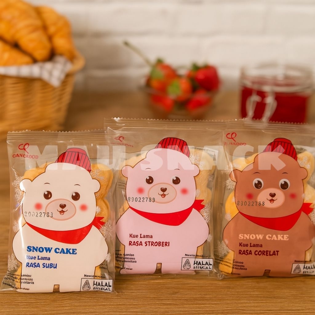 

BERUANG SNOW CAKE KUKIS LUNAK