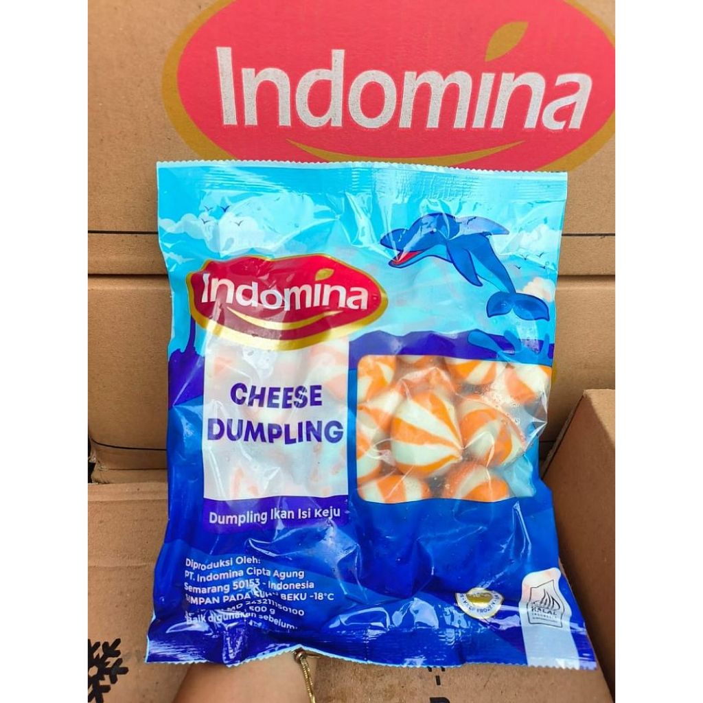 

indomina dumpling cheese / dumplingkeju 500gr