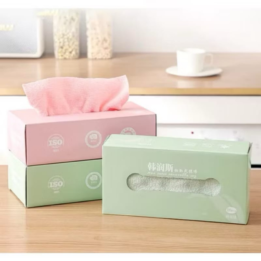 TISU LAP SERAP MINYAK / TISU MINYAK ISI 20 PCS / PEMBERSIH ALAT DAPUR DAN DAPUR / TISU DAPUR