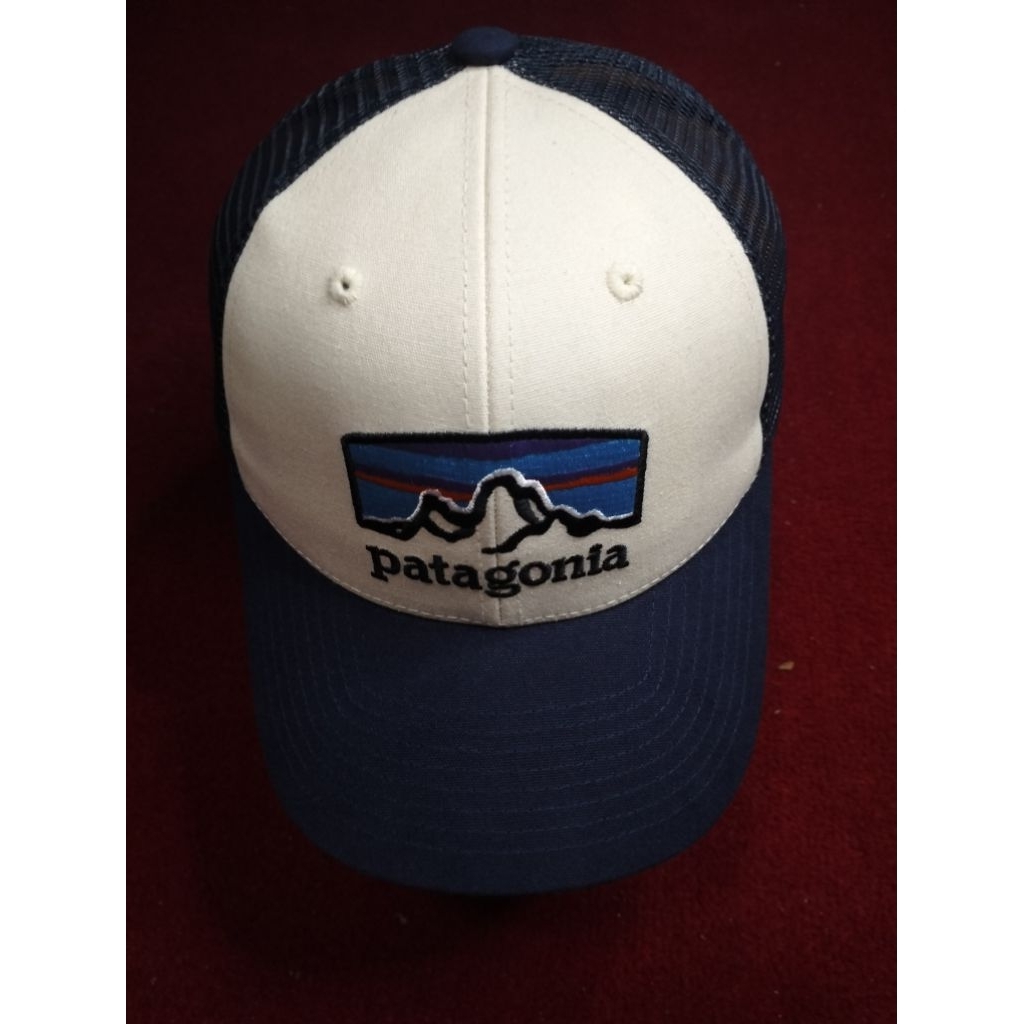 Topi Trucker Patagonia Logo Gunung Outdoor Original / Topi Baseball Jaring