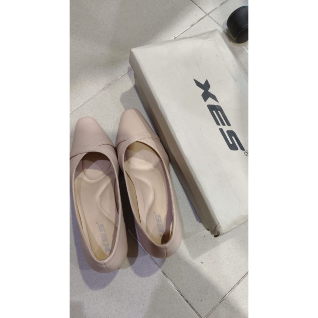 (PL) XES Sepatu Kerja Wanita Sepatu Pantopel